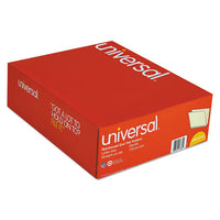 Deluxe Reinforced End Tab Folders, Straight Tab, Letter Size, Manila, 100-box