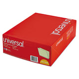 Deluxe Reinforced End Tab Folders, Straight Tab, Letter Size, Manila, 100-box