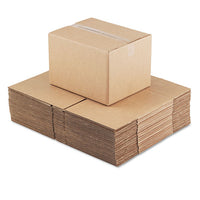 Fixed-depth Corrugated Shipping Boxes, Regular Slotted Container (rsc), 12" X 15" X 10", Brown Kraft, 25-bundle