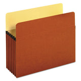 Redrope Expanding File Pockets, 5.25" Expansion, Letter Size, Redrope, 10-box