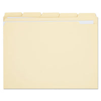 Double-ply Top Tab Manila File Folders, 1-3-cut Tabs, Letter Size, 100-box
