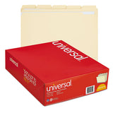 Double-ply Top Tab Manila File Folders, 1-5-cut Tabs, Letter Size, 100-box