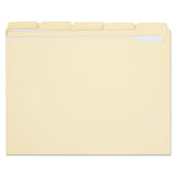 Double-ply Top Tab Manila File Folders, 1-3-cut Tabs, Legal Size, 100-box