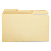 Double-ply Top Tab Manila File Folders, 1-3-cut Tabs, Legal Size, 100-box