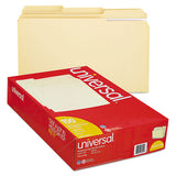 Double-ply Top Tab Manila File Folders, 1-3-cut Tabs, Legal Size, 100-box