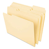 Deluxe Heavyweight File Folders, 1-3-cut Tabs, Legal Size, Manila, 50-pack