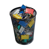 Jumbo Mesh Pencil Cup, Black