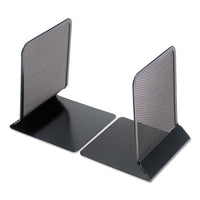 Metal Mesh Bookends, 5 3-8" X 6 3-4", Black