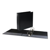 Deluxe Round Ring View Binder, 3 Rings, 1.5" Capacity, 11 X 8.5, Light Blue