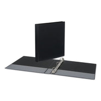 Slant-ring View Binder, 3 Rings, 1" Capacity, 11 X 8.5, Black
