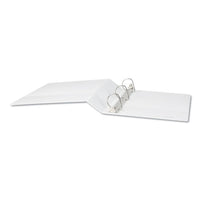 Slant-ring View Binder, 3 Rings, 2" Capacity, 11 X 8.5, White