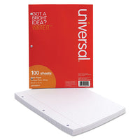 Filler Paper, 3-hole, 8.5 X 11, Medium-college Rule, 100-pack