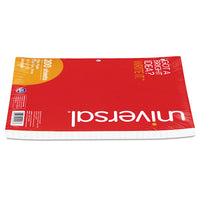 Filler Paper, 3-hole, 8.5 X 11, Wide-legal Rule, 200-pack