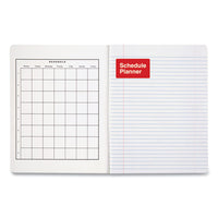 Composition Book, Medium-college Rule, Black Marble, 9.75 X 7.5, 100 Sheets, 6-pack