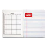 Composition Book, Medium-college Rule, Black Marble, 9.75 X 7.5, 100 Sheets, 6-pack