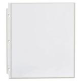 Top-load Poly Sheet Protectors, Standard, Letter, Clear, 100-box