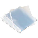 Top-load Poly Sheet Protectors, Heavy Gauge, Letter Size, Clear, 200-pack