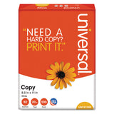 Copy Paper, 92 Bright, 20lb, 8.5 X 11, White, 500 Sheets-ream, 10 Reams-carton, 40 Cartons-pallet