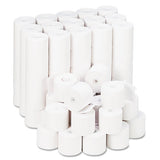 Impact & Inkjet Print Bond Paper Rolls, 0.5" Core, 2.25" X 165ft, White, 100-carton