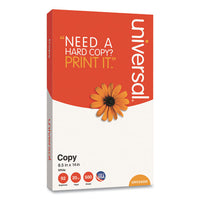 Copy Paper, 92 Bright, 20 Lb, 8.5 X 14, White, 500 Sheets-ream