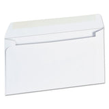 Business Envelope, #6 3-4, Square Flap, Gummed Closure, 3.63 X 6.5, White, 500-box