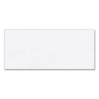 Business Envelope, #10, Commercial Flap, Gummed Closure, 4.13 X 9.5, White, 500-box