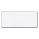 Business Envelope, #10, Commercial Flap, Gummed Closure, 4.13 X 9.5, White, 500-box