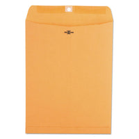 Kraft Clasp Envelope, #93, Square Flap, Clasp-gummed Closure, 9.5 X 12.5, Brown Kraft, 100-box