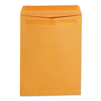 Self-stick Open-end Catalog Envelope, #10 1-2, Square Flap, Self-adhesive Closure, 9 X 12, Brown Kraft, 250-box