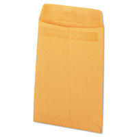 Self-stick Open-end Catalog Envelope, #10 1-2, Square Flap, Self-adhesive Closure, 9 X 12, Brown Kraft, 250-box