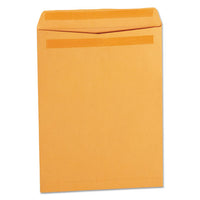 Self-stick Open-end Catalog Envelope, #12 1-2, Square Flap, Self-adhesive Closure, 9.5 X 12.5, Brown Kraft, 250-box