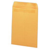 Self-stick Open-end Catalog Envelope, #13 1-2, Square Flap, Self-adhesive Closure, 10 X 13, Brown Kraft, 250-box