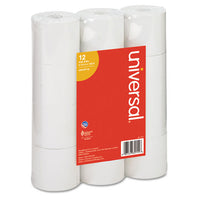 Impact & Inkjet Print Bond Paper Rolls, 0.5" Core, 2.25" X 130ft, White, 100-carton