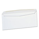 Business Envelope, #10, Monarc Flap, Gummed Closure, 4.13 X 9.5, White, 500-box