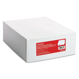 Business Envelope, #10, Monarc Flap, Gummed Closure, 4.13 X 9.5, White, 500-box