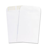 Catalog Envelope, #1 3-4, Square Flap, Gummed Closure, 6.5 X 9.5, White, 500-box