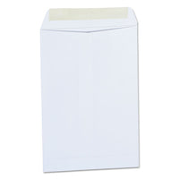 Catalog Envelope, #1 3-4, Square Flap, Gummed Closure, 6.5 X 9.5, White, 500-box