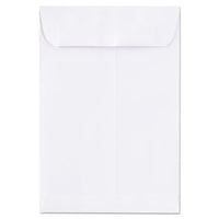 Catalog Envelope, #1 3-4, Square Flap, Gummed Closure, 6.5 X 9.5, White, 500-box