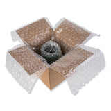 Bubble Packaging, 0.31" Thick, 12" X 30 Ft, Perforated Every 12", Clear, 12-carton
