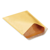 Peel Seal Strip Cushioned Mailer, #000, Extension Flap, Self-adhesive Closure, 4 X 8, 25-carton