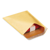 Peel Seal Strip Cushioned Mailer, #0, Extension Flap, Self-adhesive Closure, 6 X 10, 250-carton