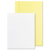 Glue Top Pads, Narrow Rule, 8.5 X 11, Canary, 50 Sheets, Dozen