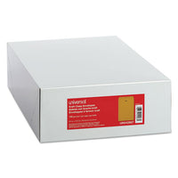 Kraft Clasp Envelope, #12 1-2, Squar Flap, Clasp-gummed Closure, 9.5 X 12.5, Brown Kraft, 100-box