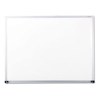 Dry-erase Board, Melamine, 24 X 18, Satin-finished Aluminum Frame