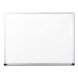 Dry-erase Board, Melamine, 24 X 18, Satin-finished Aluminum Frame