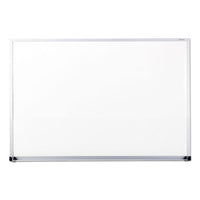 Dry Erase Board, Melamine, 36 X 24, Satin-finished Aluminum Frame