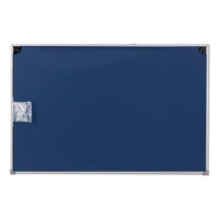 Dry Erase Board, Melamine, 36 X 24, Satin-finished Aluminum Frame