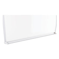 Dry Erase Board, Melamine, 48 X 36, Satin-finished Aluminum Frame