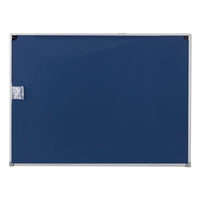 Dry Erase Board, Melamine, 48 X 36, Satin-finished Aluminum Frame