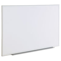 Dry Erase Board, Melamine, 60 X 36, Satin-finished Aluminum Frame